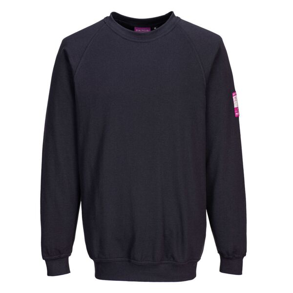 Flame Resistant Anti-Static Long Sleeve Sweatshirt Thumbnail